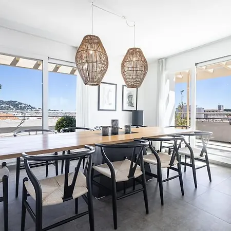Outstanding Rooftop 4 Bed Sea Views Cannes