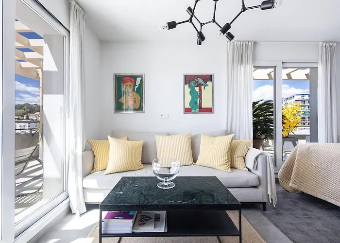 Lägenhet Outstanding Rooftop 4 Bed Sea Views *