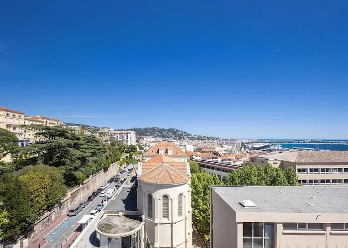 Lägenhet Outstanding Rooftop 4 Bed Sea Views Cannes